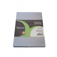 METODO COPERTINE A4 PVC TRASPARENTI PER RILEGATURA 180 MICRON