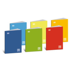 ONE COLOR QUADERNO A4 IMPATTO ZERO QUADRETTO -5M- 20 FG, 80 GR