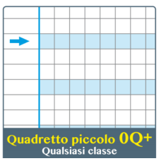 ONE COLOR QUADERNO PER DISGRAFIA 100GR  QUADRETTON 10 M PLUS