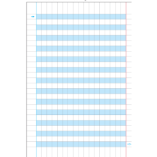 ONE COLOR QUADERNO PER DISGRAFIA 100 GR QUADRETTO 10M