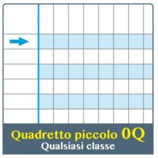 ONE COLOR QUADERNO PER DISGRAFIA100 GR QUADRETTO 5M Q