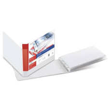 RACCOGLITORE PERSONALIZZABILE STELVIO TI A3 - 4 ANELLI D 25 MM BIANCO DORSO 3,5 CM