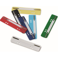 DURABLE PRESSINI FERMAFOGLI FLEXI 150*38MM CF.25 PZ COLORI ASSORTITI
