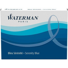 WATERMAN INCHIOSTRO PER STILOGRAFICA CONF.8 CARTUCCE BLU