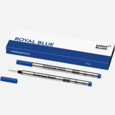 MONTBLANC REFILL ROLLER FINE BLU CONF.2 PEZZI