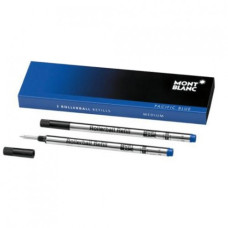 MONTBLANC REFILL ROLLER MEDIO BLU CONF.2 PEZZI