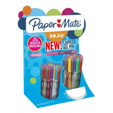 ESPOSITORE DA 60 PENNE PAPER MATE INKJOY GEL 600 STICK M 0,7 MM