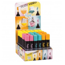 TRATTO VIDEO EVIDENZIATORE PASTEL ESP 48 EVIDENZIATORI COL.ASS.