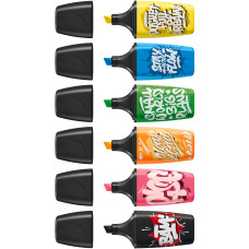STABILO BOSS MINI BY SNOOZE ONE AST.6 EVIDENZIATORI COLORI ASS.