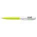 SCHNEIDER TAKE 4 PENNA 4 COLORI A SCATTO GIALLO