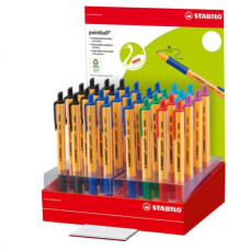 STABILO POINTBALL ESPOSITORE 32 PENNE 6 COLORI