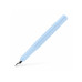 FABER CASTELL PENNA STILOGRAFICA GRIP 2010  SKY BLUE COLLECTION PUNTA MEDIA