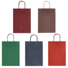 SADOCH SACCHETTO CON MANICO KRAFT ASSORTITE DARK 16*8*21 CONF.25