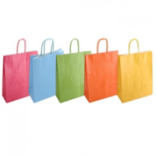 FLORIO BORSA SHOPPER PERLATO COLORI ASSORTITI 18*8*20 CONF.25