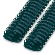 SPIRALI PER RILEGATURA IN PLASTICA OVALE 32 RILEGA 240-280 FOGLI NERO