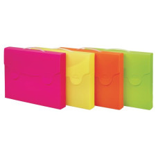 FAVORIT VALIGETTA NEON PORTADOCUMENTI 52*37 CF.4 COLORI ASSORTITI