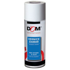 VERNICE FISSATIVA DAMAR DOM PER PITTURA AD OLIO LUCIDA - 400 ML