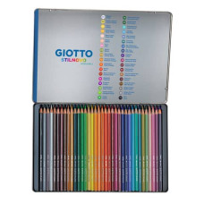 GIOTTO STILNOVO MATITE COLORATE ACQUARELLABILI 36 COLORI