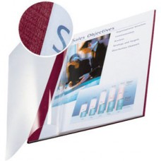 IMPRESSBIND CARTELLE PER RILEGARE FLESIBILI 3,5MM CONF.10 CARTELLE BORDEAUX