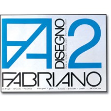 FABRIANO ALBUM DISEGNO F2 24X33 PUNTO METALLICO 20FG CONF.10 BLOCCHI LISCIO