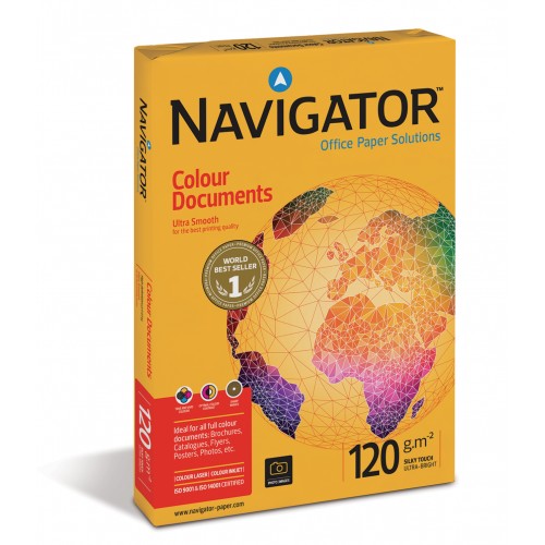 CARTA NAVIGATOR A4 120GR RISMA 250 FOGLI