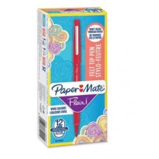 PAPERMATE NYLON FLAIR ROSSO CONF.12
