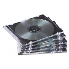 JEWEL CASE X CD/DVD SLIM NERO