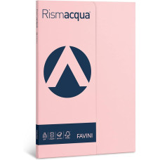 RISMA ACQUA CARTONCINO COLORATO 200 GR 50 FOGLI A4 ROSA A69S544