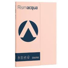 RISMA ACQUA CARTONCINO COLORATO 200 GR 50FG A4 SALMONE A695544