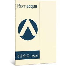 RISMA ACQUA CARTONCINO COLORATO 200 GR 50 FOGLI A4 AVORIO A69Q544