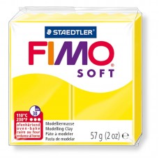 FIMO SOFT PASTA X MODELLARE PANETTO 57GR. GIALLO LIMONE
