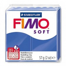 FIMO SOFT PASTA X MODELLARE PANETTO 57GR. BLU BRILLANTE