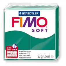 FIMO SOFT PASTA X MODELLARE PANETTO 57GR. SMERALDO