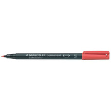 STAEDTLER PENNARELLO INDELEBILE LUMOCOLOR 313 EXTRA FINE ROSSO