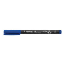 STAEDTLER PENNARELLO INDELEBILE LUMOCOLOR 313 PUNTA EXTRA FINE BLU