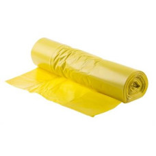 SACCO RIFIUTI DIFFERENZIATA ROTOLO 10 SACCHI GIALLO 70X110