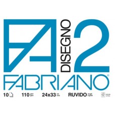 FABRIANO ALBUM DISEGNO F2 24X33 10FG PUNTO METALLICO CF.10 ALBUM RUVIDO