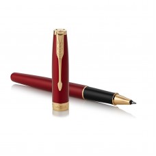 PARKER SONNET RED LACQUER GT PENNA ROLLER