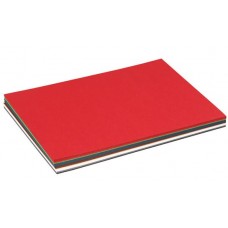 CARTONCINO NATALE A5 180GR 60FF IN 10 COLORI ASSORTITI