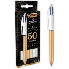 BIC 4 COLOURS CHAMPAGNE GOLD CF.12 PENNE