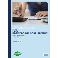 BLOCCO REGISTRO CORRISPETTIVI PRIMANOTA 2 COPIE