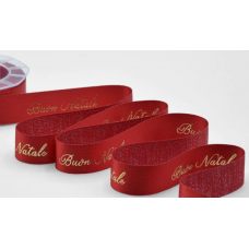BOUTIQUE LAME' 16MM.*10MT. ROSSO NATALE