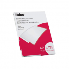 IBICO BASICS STANDARD POUCHES A3 125MIC CF.100 PZ