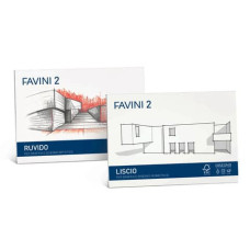 FAVINI 2 ALBUM DISEGNO LISCIO 24X33 20 FG DA 110 GR