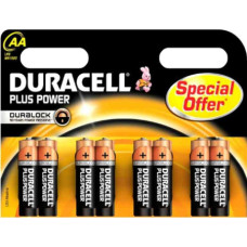 DURACELL PLUSPOWER STILO AA BLISTER 8 PILE