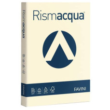 RISMA ACQUA CARTONCINO LEGGERO COLORATO 140 GR 200 FOGLI A3 AVORIO