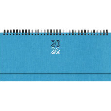 AGENDA PLANNING 2026 SETTIMANALE DA TAVOLO CARIBE TURCHESE – 29,8X10,5 CM

