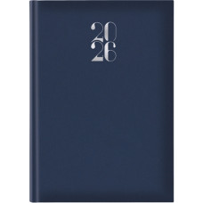 AGENDA 2026 GRANDE SETTIMANALE 17X24 CM GOMMATO BLU