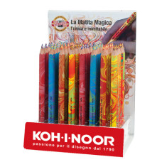 ESPOSITORE 40 MATITONI KOH-I-NOOR MAGIC ESAGONALI MINA MULTICOLORE COLORI