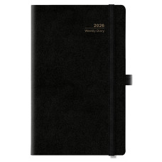 AGENDA 2026 MEDIA SETTIMANALE MAIORI WEEKLY CON ELASTICO 13X21 ROSSO